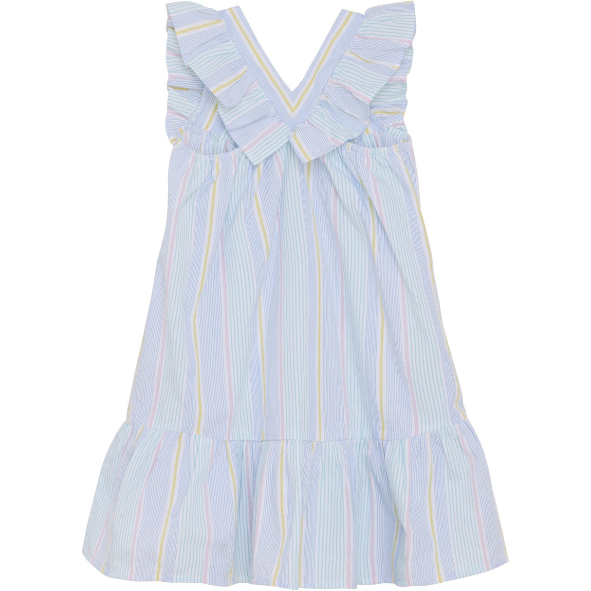 Minymo Wan Blue Kjole Seersucker