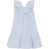 Minymo Wan Blue Kjole Seersucker