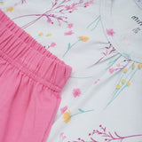 Minymo Wan Blue T-Shirt og Shorts Sett AOP