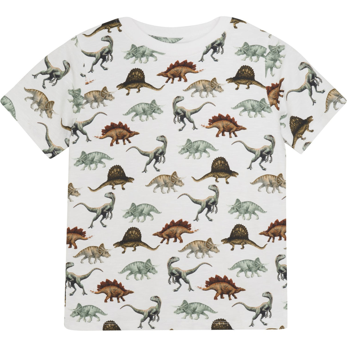 Minymo Bright White T-Shirt AOP