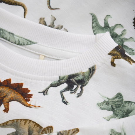 Minymo Bright White T-Shirt AOP