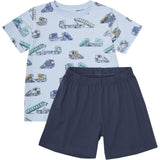 Minymo Skyway T-Shirt+ Shorts Sett AOP