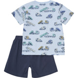Minymo Skyway T-Shirt+ Shorts Sett AOP