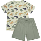 Minymo Sea Spray T-Shirt + Shorts Sett AOP