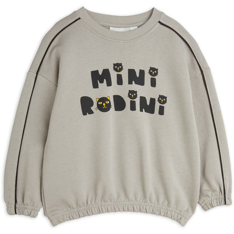 Mini Rodini Grey Mini Rodini Cats Collegegenser