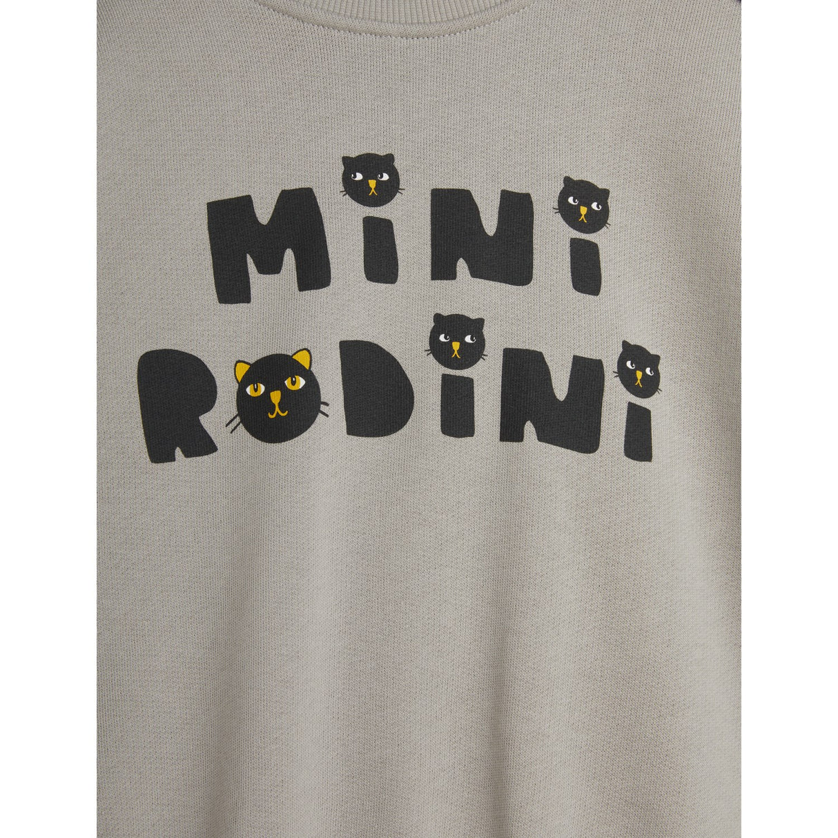 Mini Rodini Grey Mini Rodini Cats Collegegenser