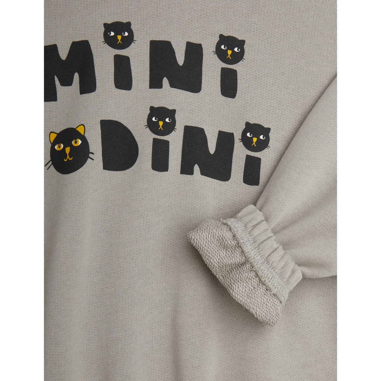 Mini Rodini Grey Mini Rodini Cats Collegegenser