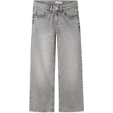 Name It Light Grey Denim Rose Wide Jeans Noos