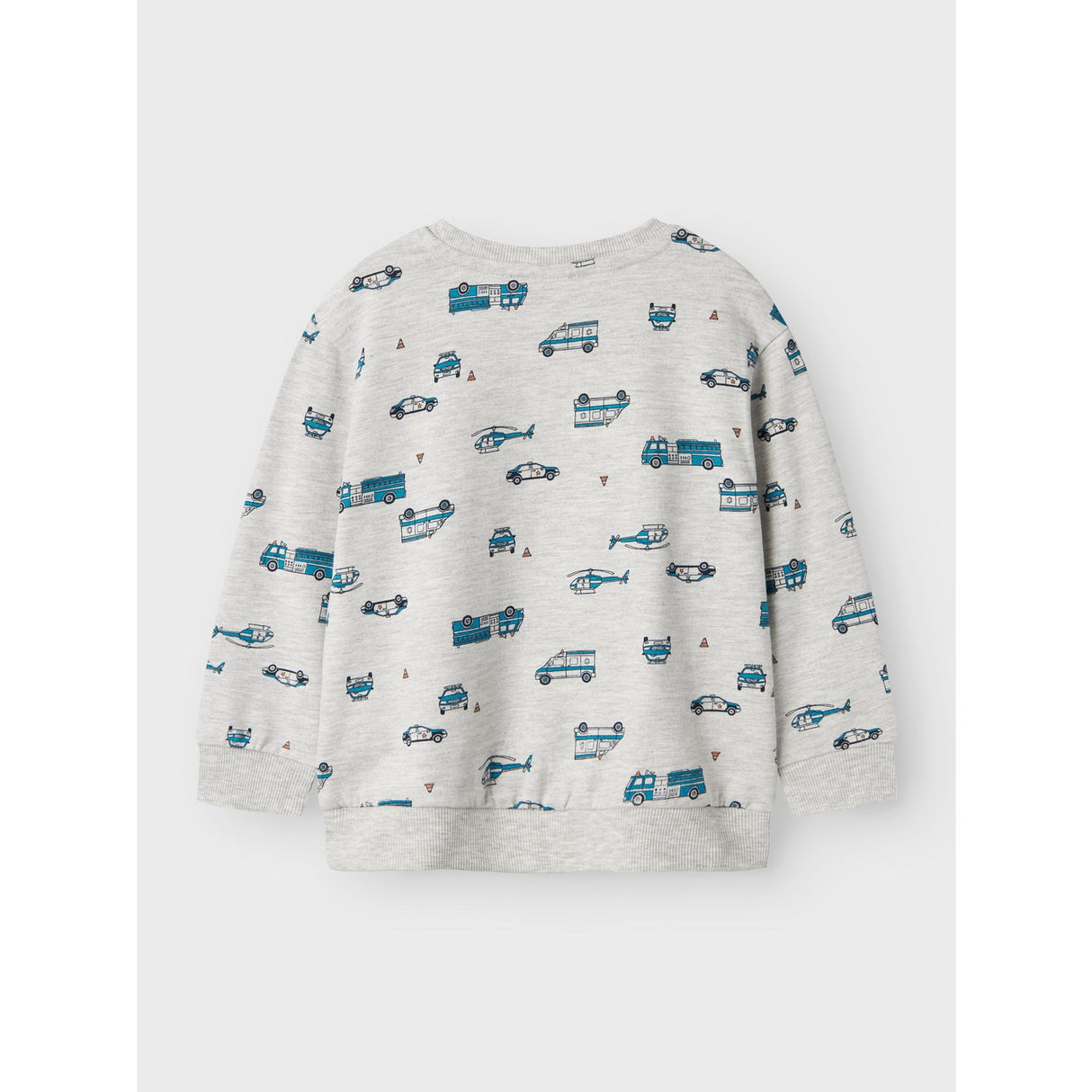 Name It Light Grey Melange Troy Regular Collegegenser