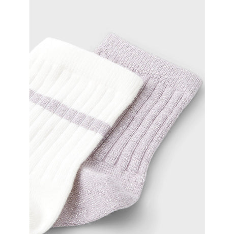 Name It Elderberry Timine 2-pack Socks