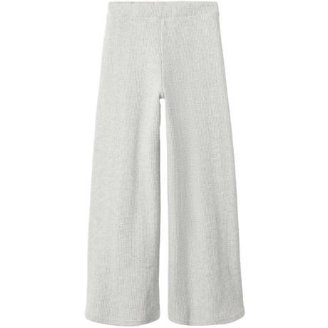 Name It Light Grey Melange Tulpu Wide Pants