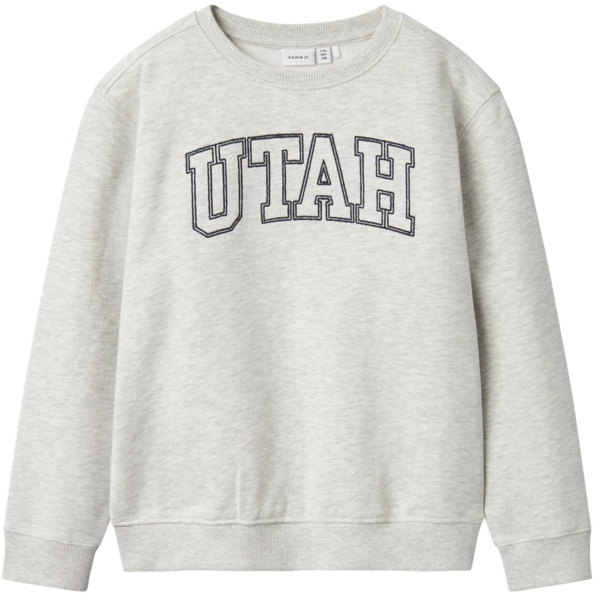 Name It Light Grey Melange Taloy Regular Collegegenser