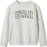 Name It Light Grey Melange Taloy Regular Collegegenser