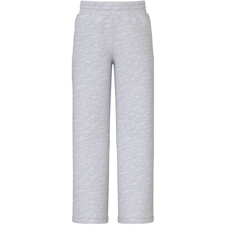 Name It Light Grey Melange Mille Straight Sweatpants Noos