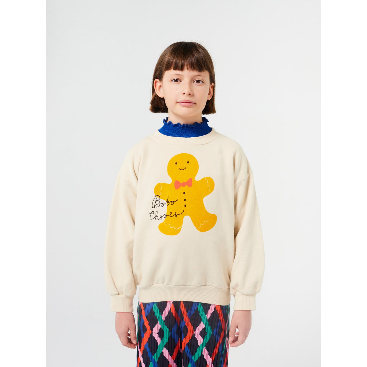 Bobo Choses Offwhite Gingerbread Collegegenser