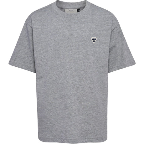 Hummel Grey Melange Loose T-Shirt S/S Bee