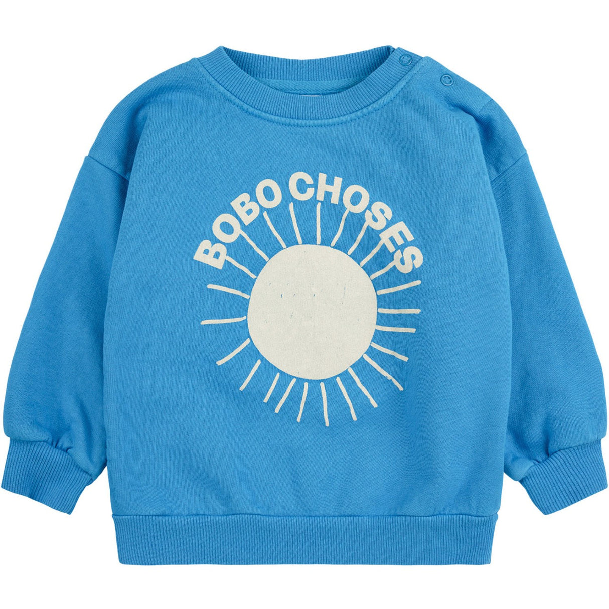 Bobo Choses Turquoise Baby Bobo Choses Sun Turquoise Collegegenser