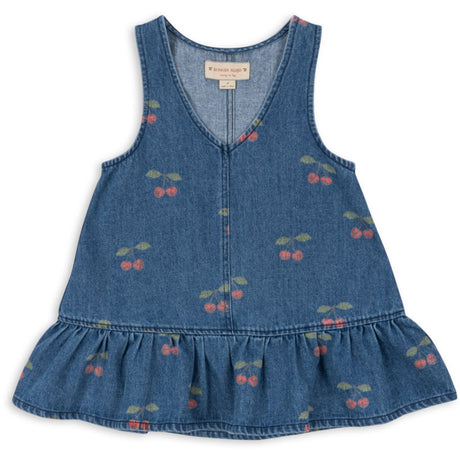 Konges Sløjd Ma Grande Cerise Denim Magot Dress Gots