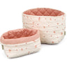 Cam Cam Copenhagen Bows Quilted Storage Basket 2-pack