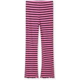 Mads Nørgaard Plum Perfect/Carmine Rose 5X5 Classic Stripe Lala Leggings