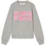 Mads Nørgaard Light Grey Melange Organic Sweat Talinka Collegegenser