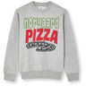 Mads Nørgaard Light Grey Melange Mix Sweat Sonar Collegegenser