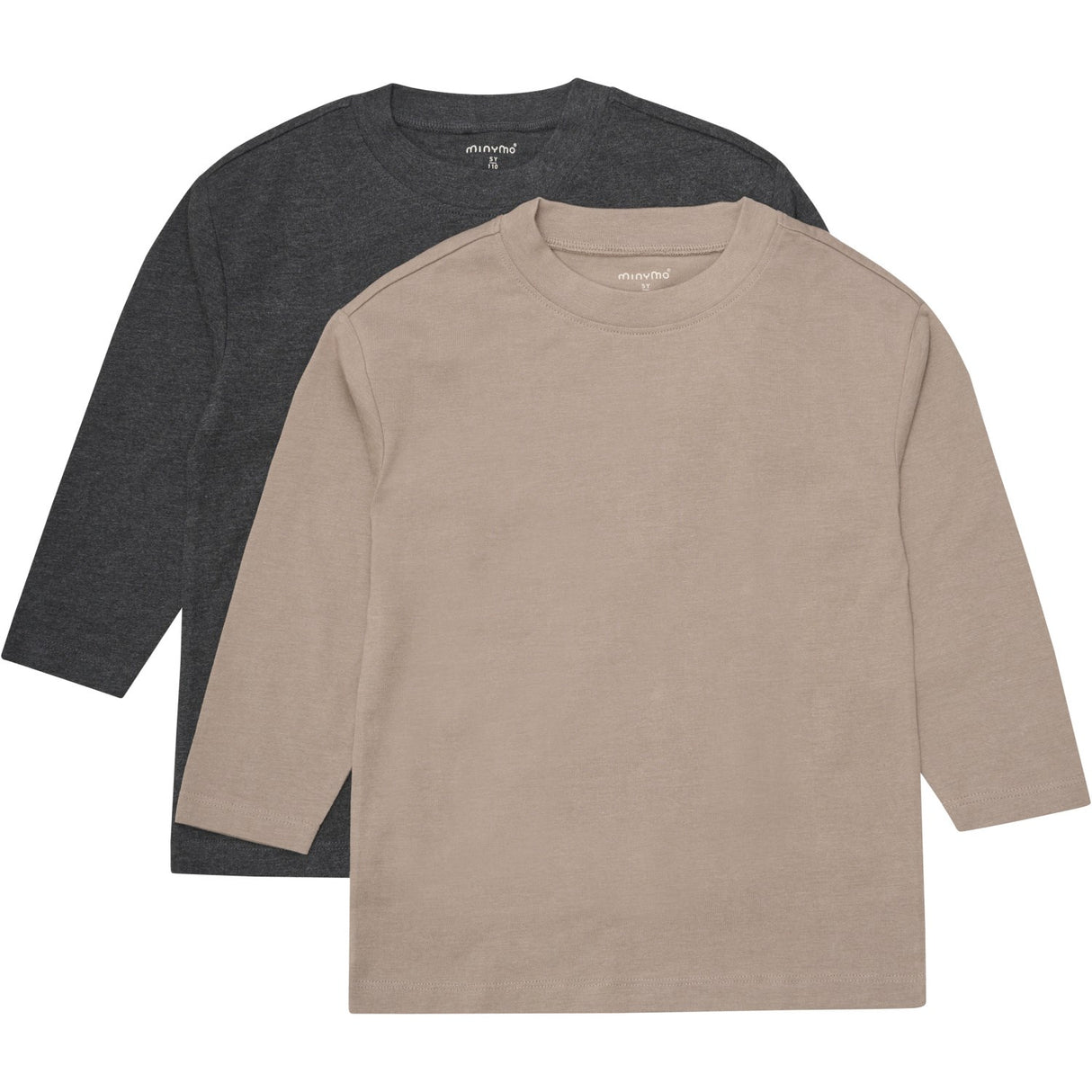 Minymo Fossil Bluse Loose Fit 2-pakning