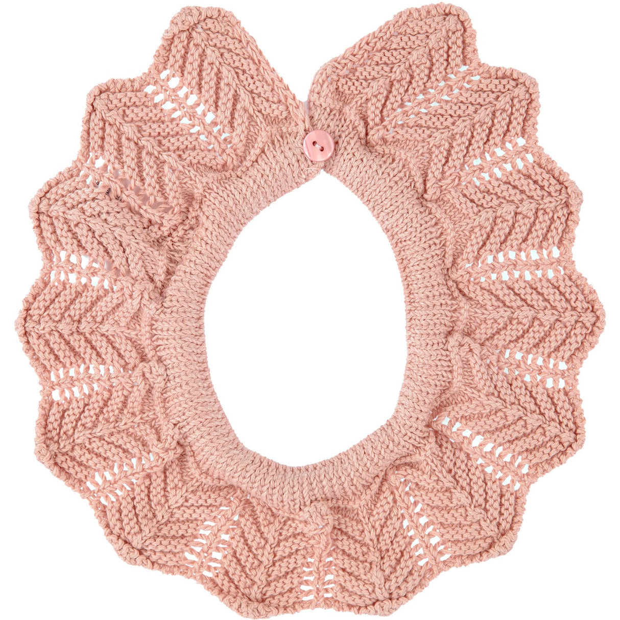 Cóndor Old Pink Link Stitch Openwork krage