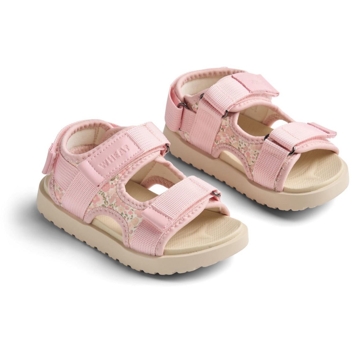 Wheat Ivory Flower Meadow Sandal Mandy