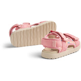 Wheat Multi Flowers Sandal Mandy