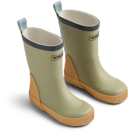 Wheat Green Tea Rubber Støvler Welly