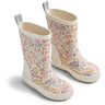 Wheat Bright Flowers Rubber Støvler Welly