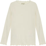 Huttelihut Antique White T-Shirt Ls Rib