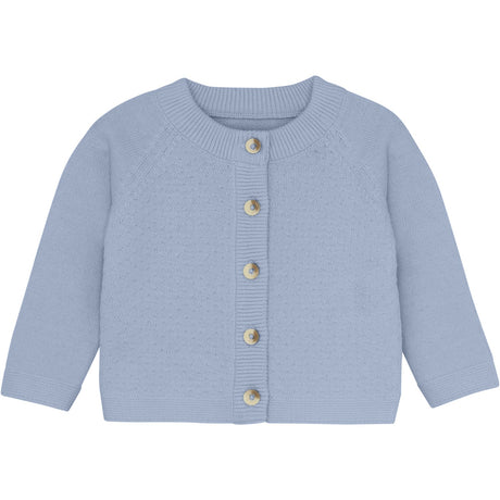 Huttelihut Myk Chambray Cardigan Strikk