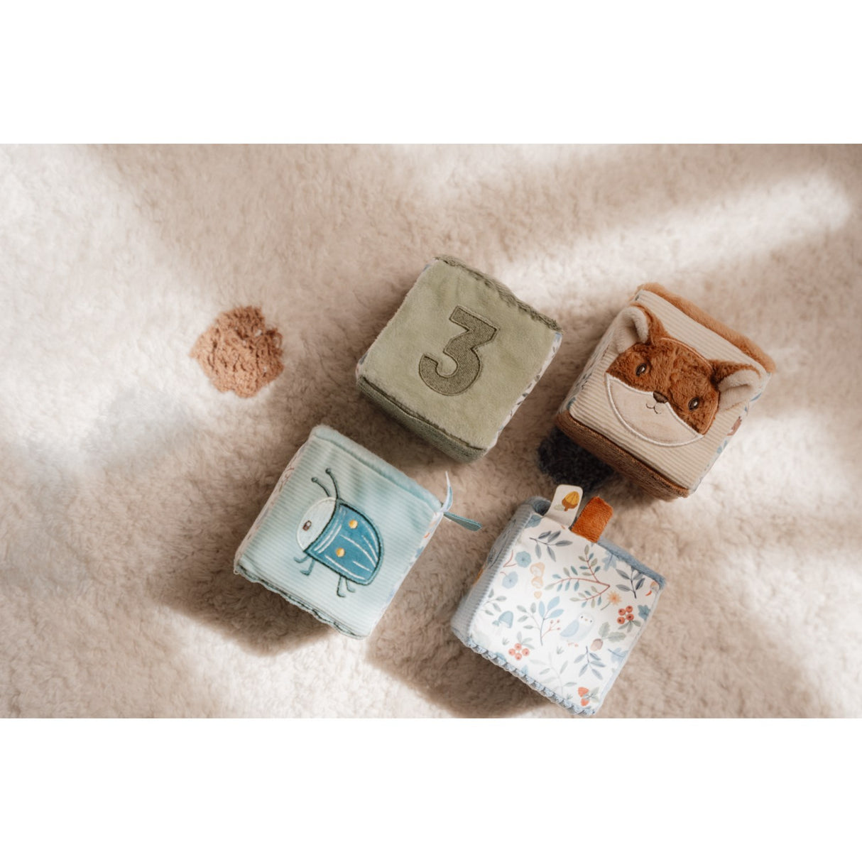 Little Dutch Forest Friends Blue Aktivitetsterninger 4-Pakke