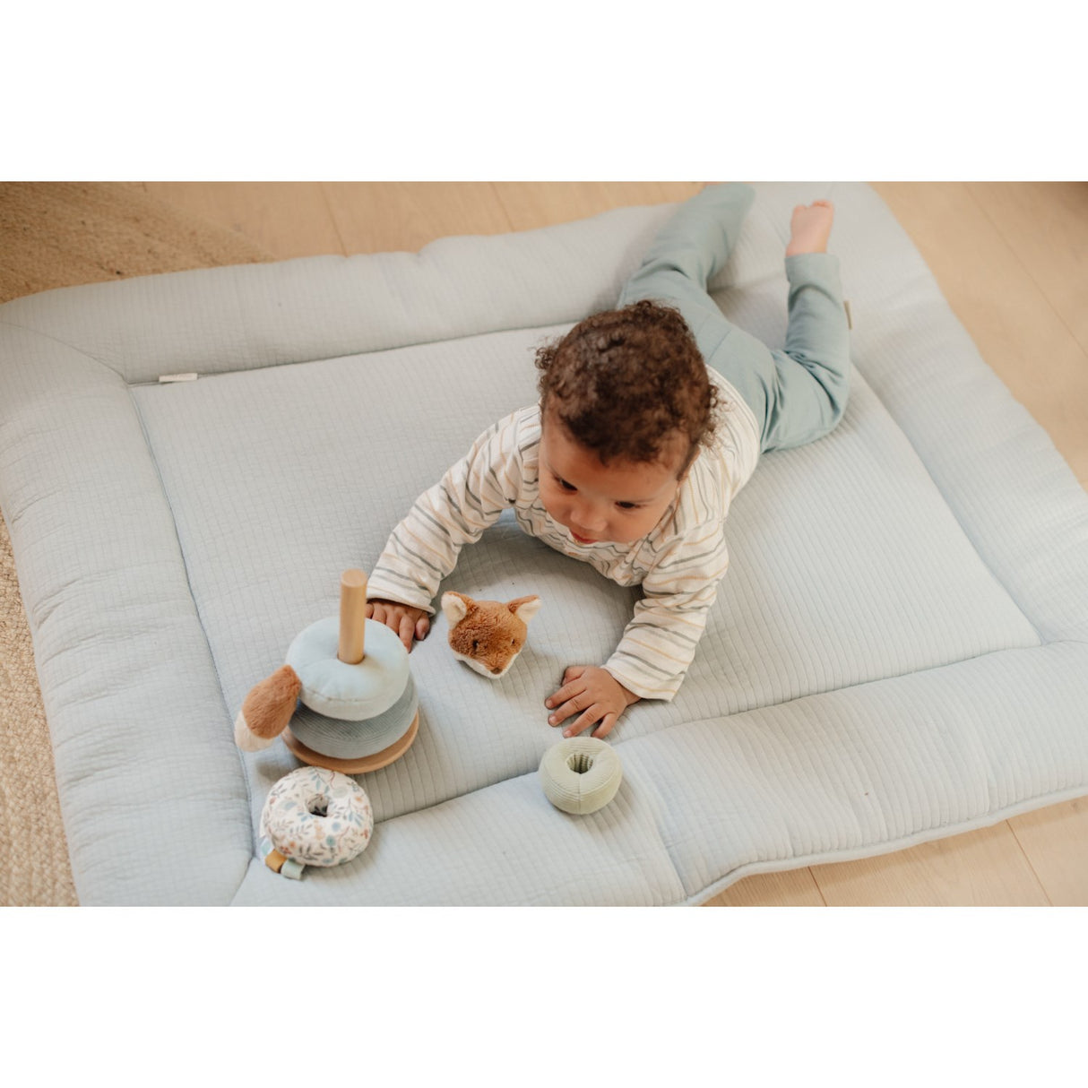 Little Dutch Forest Friends Blue Stableringe