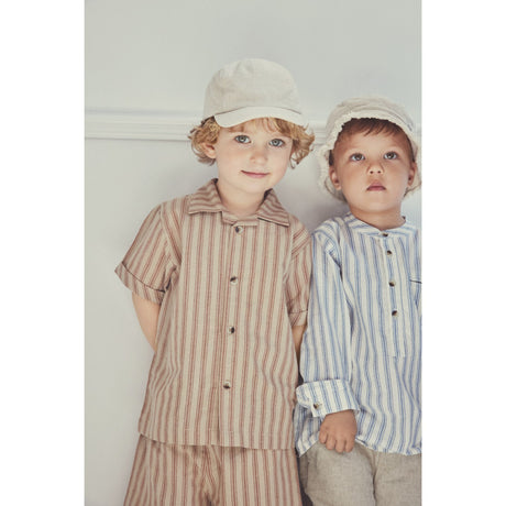 Huttelihut Irish Cream Cap Lin Denim