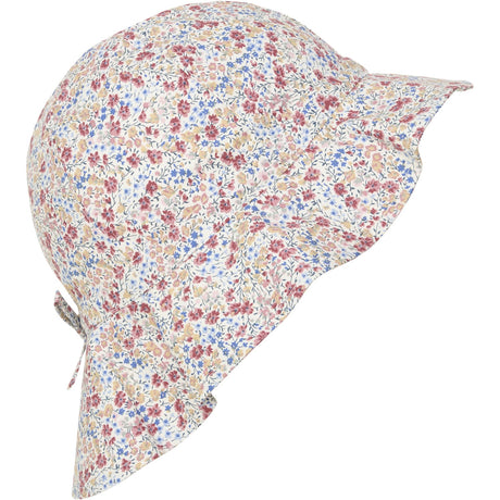 Huttelihut Sepia Rose Sommerlue I Liberty Stoff