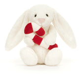 Jellycat Bashful Kanin med Candy Cane 18 cm