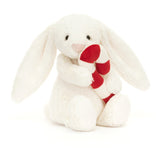 Jellycat Bashful Kanin med Candy Cane 18 cm