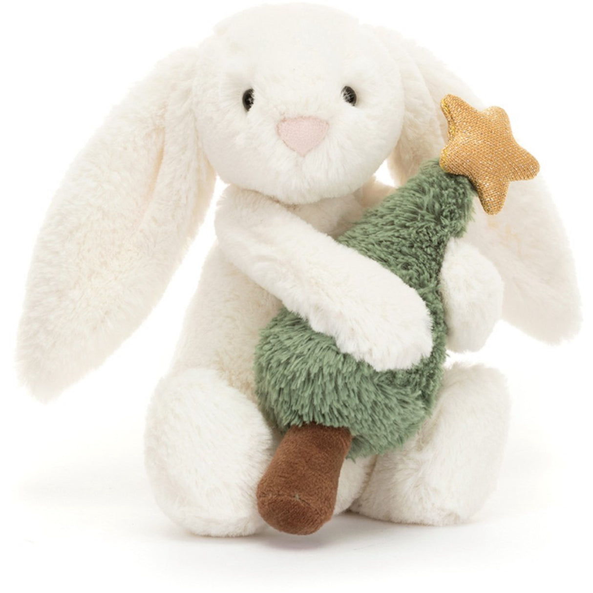 Jellycat Bashful Kanin med Juletre 18 cm