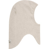 Huttelihut Camel Melange Balaclava Bomull Ribbe