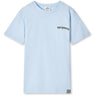 Mads Nørgaard Cashmere Blue Printed Tee Thorlino Tee