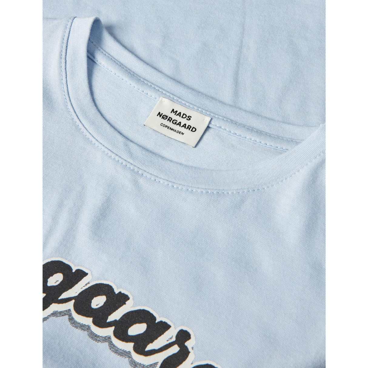 Mads Nørgaard Cashmere Blue Single Organic Tuvina Tee