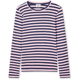 Mads Nørgaard Parisian Night/Parfait Rosa 5X5 Classic Stripe Talika Topp