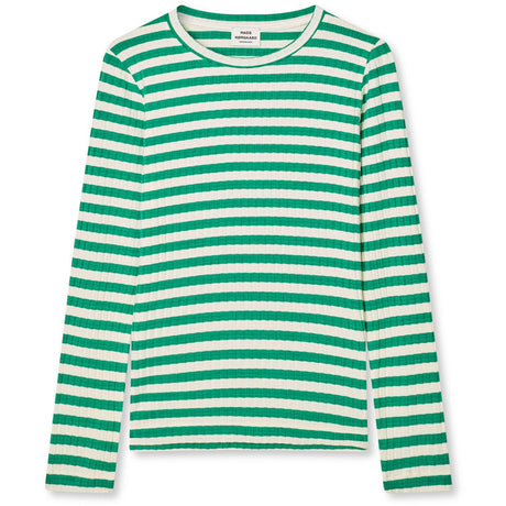 Mads Nørgaard Vanilla Ice/Frodig Grønn 5X5 Classic Stripe Talika Topp