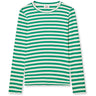 Mads Nørgaard Vanilla Ice/Frodig Grønn 5X5 Classic Stripe Talika Topp