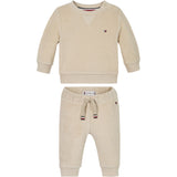 Tommy Hilfiger Classic Beige Towelling Sweat Sett