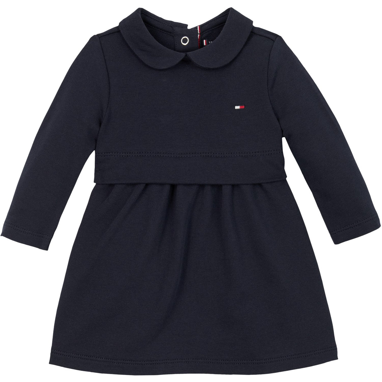 Tommy Hilfiger Dark Night Navy Essential Kjole Ls