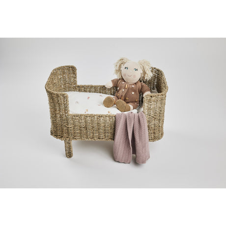 Smallstuff Pudder Dukketæppe Fishbone Strikke